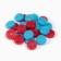Checkers-nards, color "game time", board games, d-2.2 cm, 32x32 cm