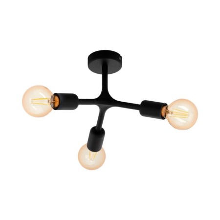 Lamp Bocadella 1, 3x60W E27, black color