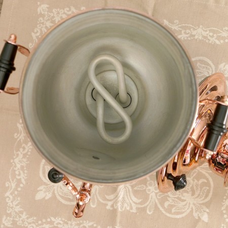 Samovar "Copper", a bank, with automatic shutdown, 3 l, electric-2