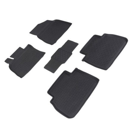 Rubber rugs with a high side for Toyota Camry VIII 2018-n.