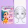 A set of children's cosmetics. Become a makeup artist “Your girlfriend” shadows 9 pcs, shine 4 pcs.