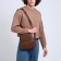Male bag, brown color