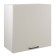Hinged cabinet 600 Simple, 600x300x600, cashmere/white