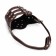 Muzzle of pressed leather adjustable, No. 4, DN 8.8 cm, OM 29-35 cm, brown