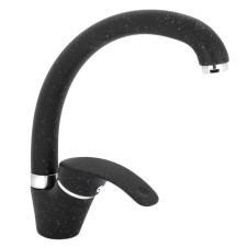 Accoona A4053F kitchen mixer, single -leaf, black, matte