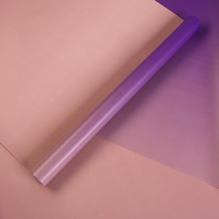 Matte Film Bilateral "Gradient", Lavender-violet, 0.5 x 10 m