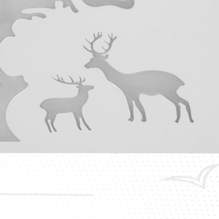 Chase with DNO "Deer" LED 160W dark blue-white 48.5x4x4x6.5 cm Bayerlux-5