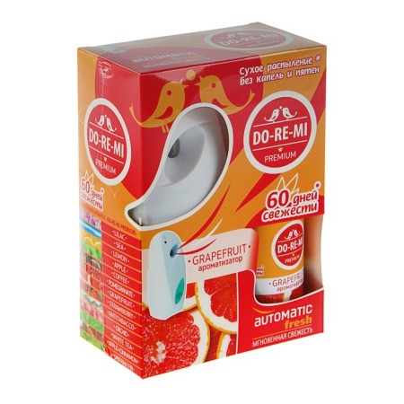 Set of premium "Grapefruit Fresh", 250 ml, automatic dispenser + 2 battery