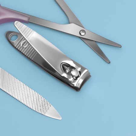 Manicure set, 5 items, on a blister, color mix-2
