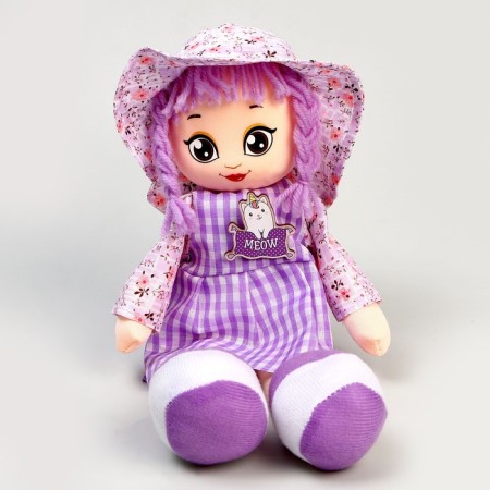 Doll "Anya", with a brooch, 29 cm-1