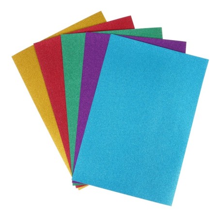 Cardboard with A4 spikes, 5 sheets, 5 colors, 180 g/m2-2