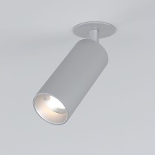 Lamp ceiling Elektrostandard, Diffe Led 10 W, 52x52x185 mm, IP20, Silver color