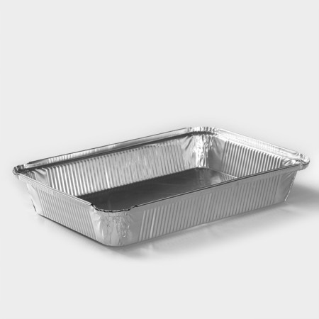A set of foil for baking and baking shares, 2.235 l, 31 × 21 × 5.5 cm, 2 pcs-2