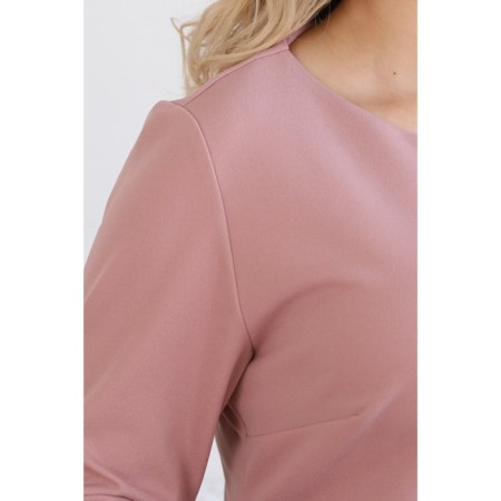 Women's dress, size 52, pink color-2