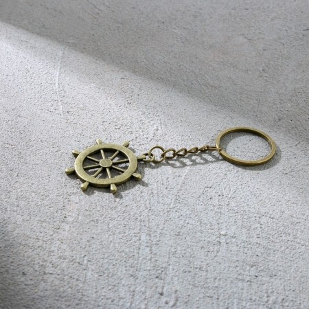 Metallic key keychain "February 23", 6 x 20 cm-4