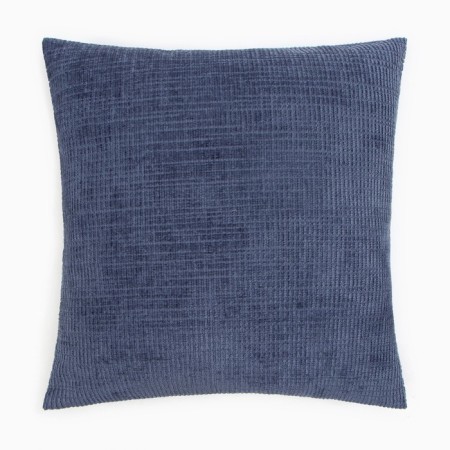 Pillowcase decorative Ethel Velvet 43x43cm, blue color, polyester