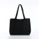 Bag Female Tout with zipper, black color