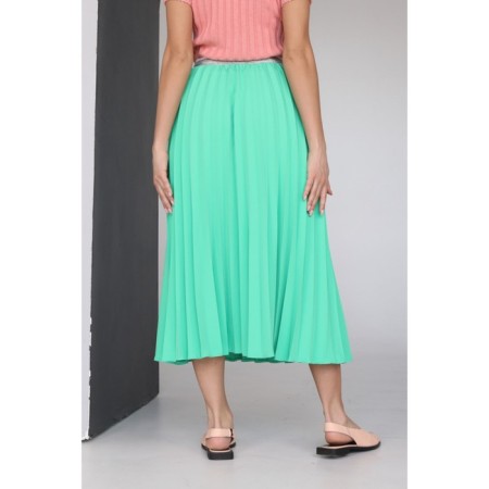 Women's skirt, size 52, mint color-8