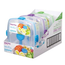 Container with dividers, 1.63 l, mix