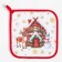 Kitchen "New Year's toys" mittens-output 20x28cm, 19x19cm selection, 100% cotton
