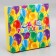Gift folding box, packaging, "Birthday", 26 x 26 x 8 cm