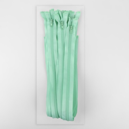 Lightning "Spiral", No. 5, detachable, automatic lock, 60 cm, mint color-2