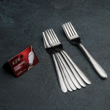 Set of canteen forks "Spring", h = 18 cm, 12 pcs-3