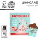 Milk chocolate "World is beautiful" in a postcard, 5 g.
