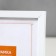 Photo frame plastic 15x21 cm 1481 white