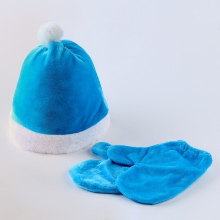 Carnival set "Magic Snow Maiden": hat, mittens, p. 56–58 cm-5