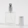 Perfume bottle, with a spray, 15 ml, silver color
