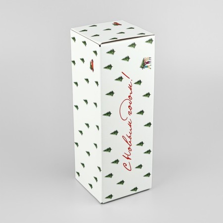 Folding box "Happy New Year", 12 x 33.6 x 12 cm, New Year-2