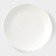 Porcelain plate lunch with a thickened edge Wilmax Olivia Pro, D = 25.5 cm, white color