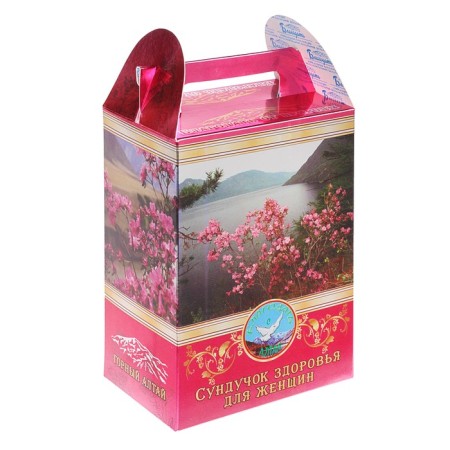 Gift set "chest", female health: 3 non -alcoholic balsam