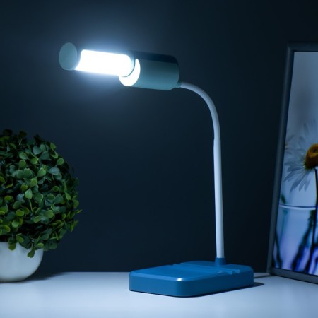 Lancer table lamp LED 3.5W USB AKB Sine-Lazurnaya 11x15x45 cm Risalux-2