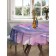 Tablecloth on the table “displacement of colors”, round, Saten, d = 150 cm