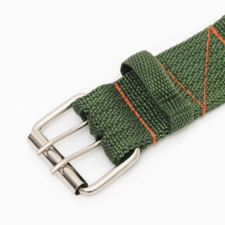The collar is four-layer, 64 x 4 cm, Osh 50-58 cm, polyester, green-4