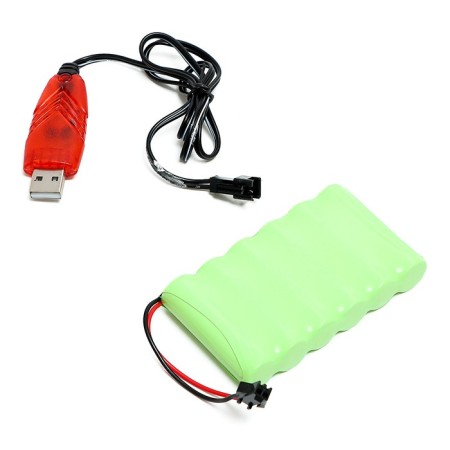 Army tank, radio control, sound, shoots gel bullets, green-9