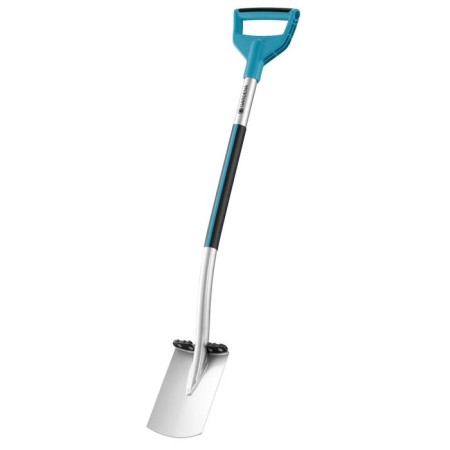 Universal shovel, l = 113 cm, metal stalk, with a handle