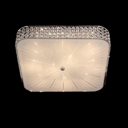 Causte "Portal" 10x60W E14 chrome 61x61x15 cm-2