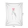 Decorative panel with photo printing "Sign of Love", vertical, size 150x200 cm