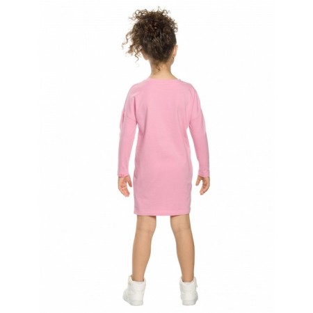 Dress for girls, height 86 cm, pink color-1