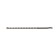 Denzel 705025 concrete drill, double spiral, Cobalt W-Tip, SDS Plus, 12 x 260 mm