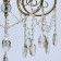 Selena chandelier, size 50x105x50 cm, 200W 5XE14 IP 20