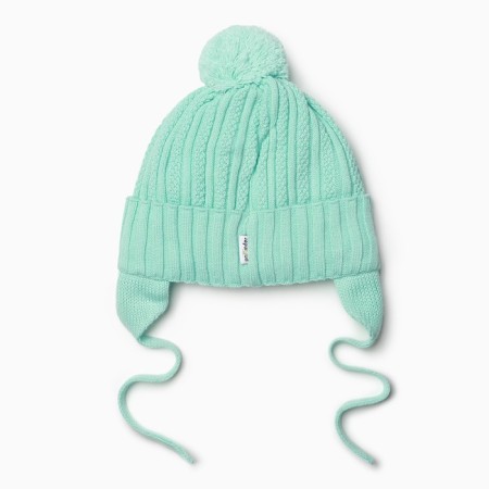 Hat for girls, mint color, size 44-46-2