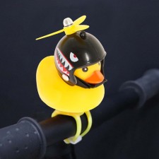 Duck with propeller, steering wheel mount, yellow, mix