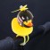 Duck with propeller, steering wheel mount, yellow, mix