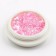 Opal powder for decor, in a jar, pink color