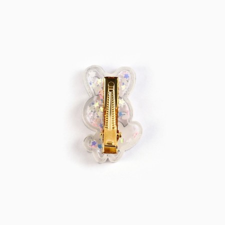 Hair hairpin, shaker "hare" 2.5 x 4 cm-3