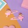 Invisibility for hair "Abel" (set 2 pcs) ballerina, 5 cm, pink